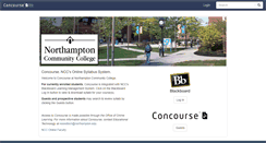 Desktop Screenshot of northampton.campusconcourse.com